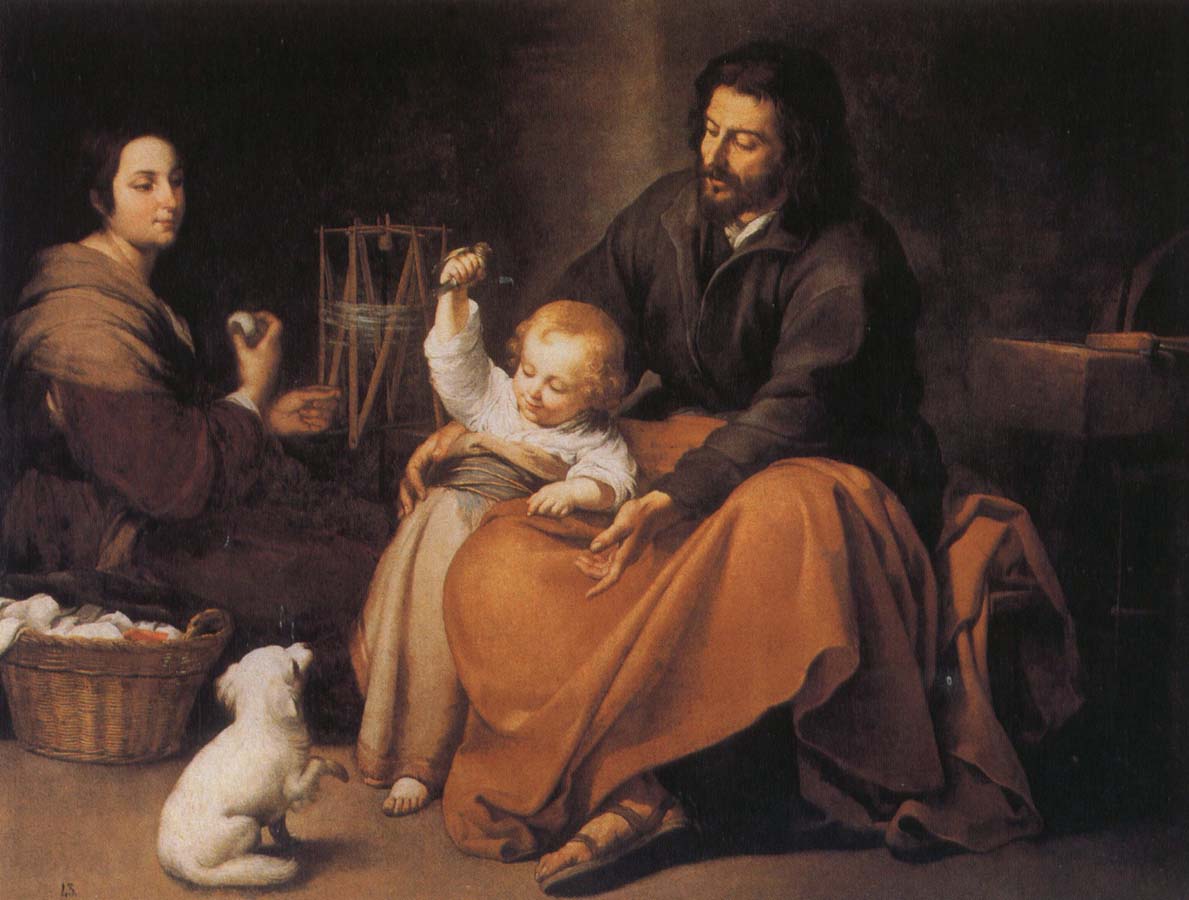 Holy Family and the birds